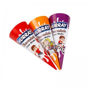 Food Grade Ice Cream Paper Ice Cream Ice Cream Cone Cone Cone Paper Paper Paper Fabricants Conception et production à la demande